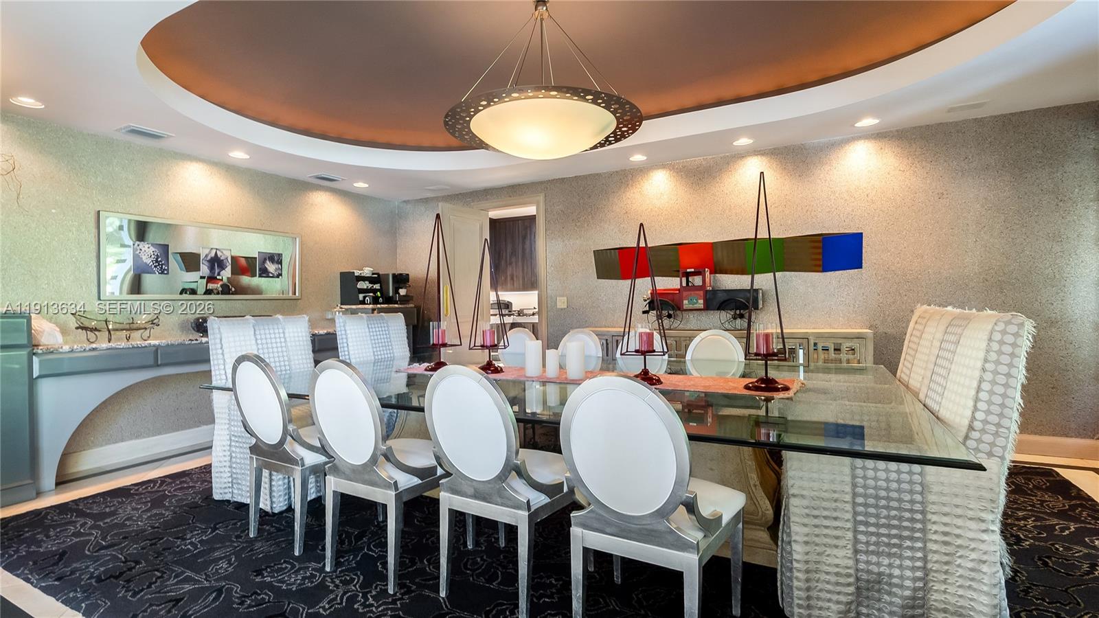 10395 Southwest 67th Avenue Pinecrest, FL 33156 - Photo 28 of 94 a view of a dining room with furniture