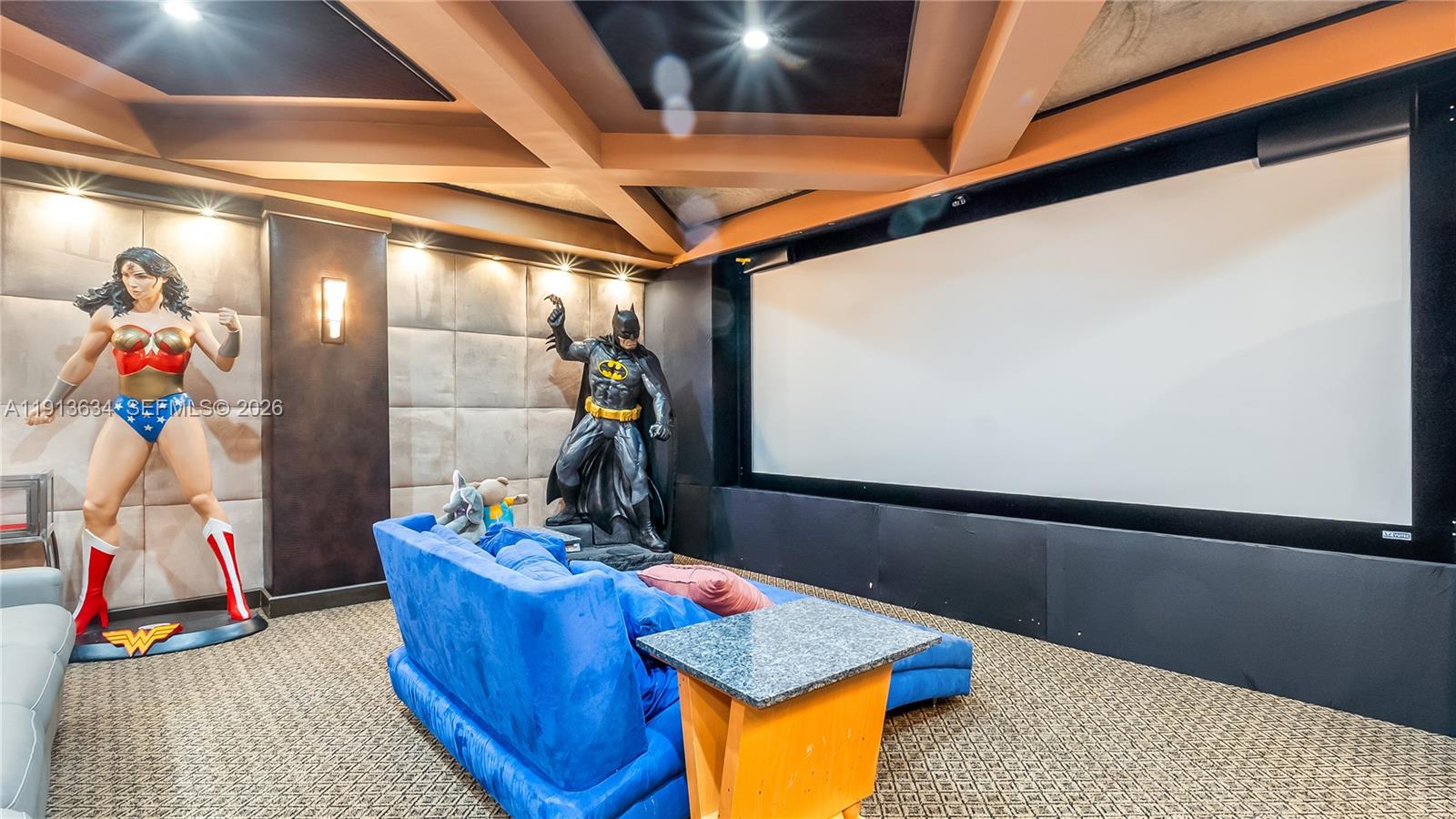 10395 Southwest 67th Avenue Pinecrest, FL 33156 - Photo 50 of 94 a bed room with furniture and air hockey table