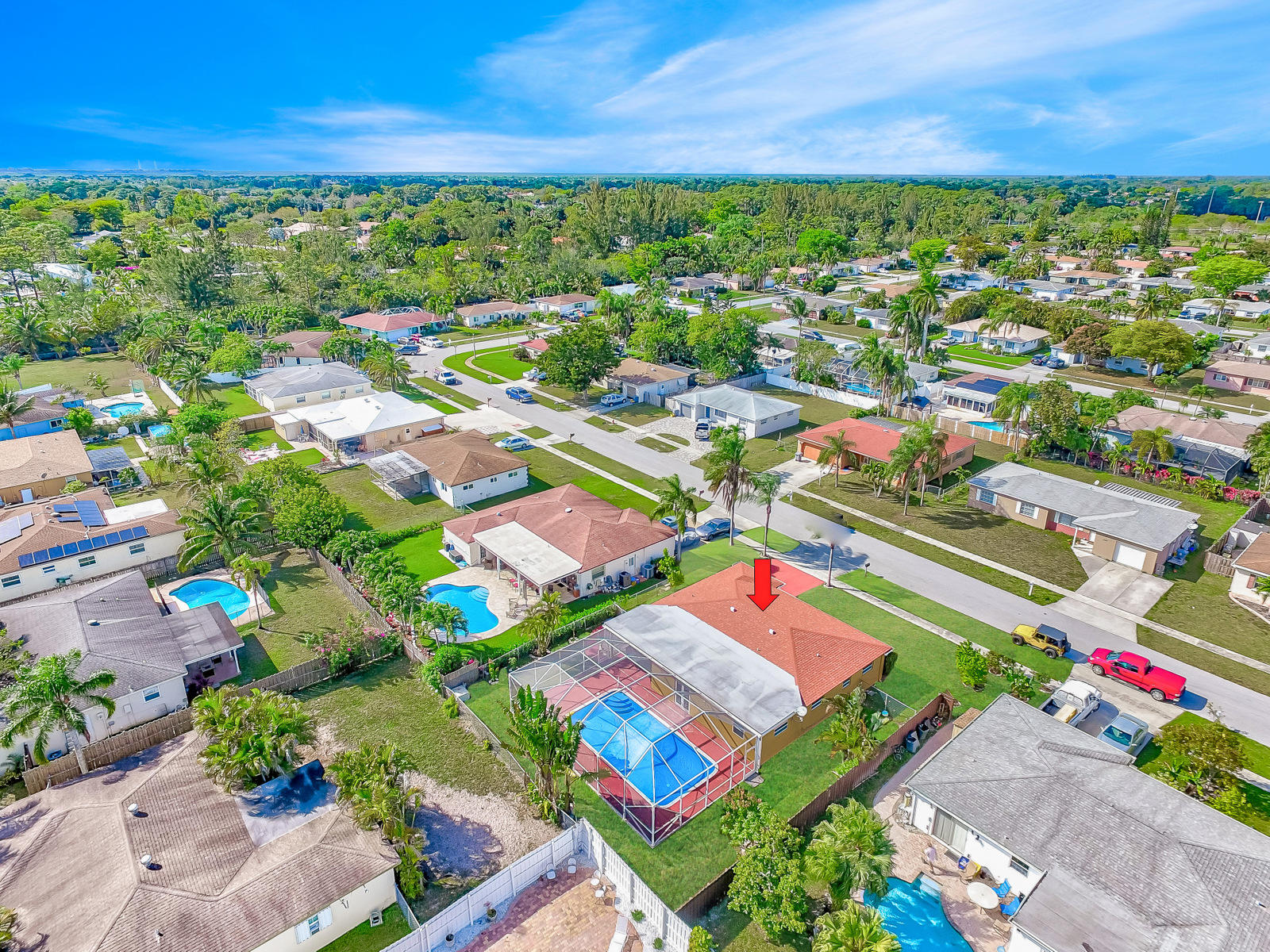11152 Mustang Street Boca Raton, FL 33428 - Photo 58 of 61 Aerial