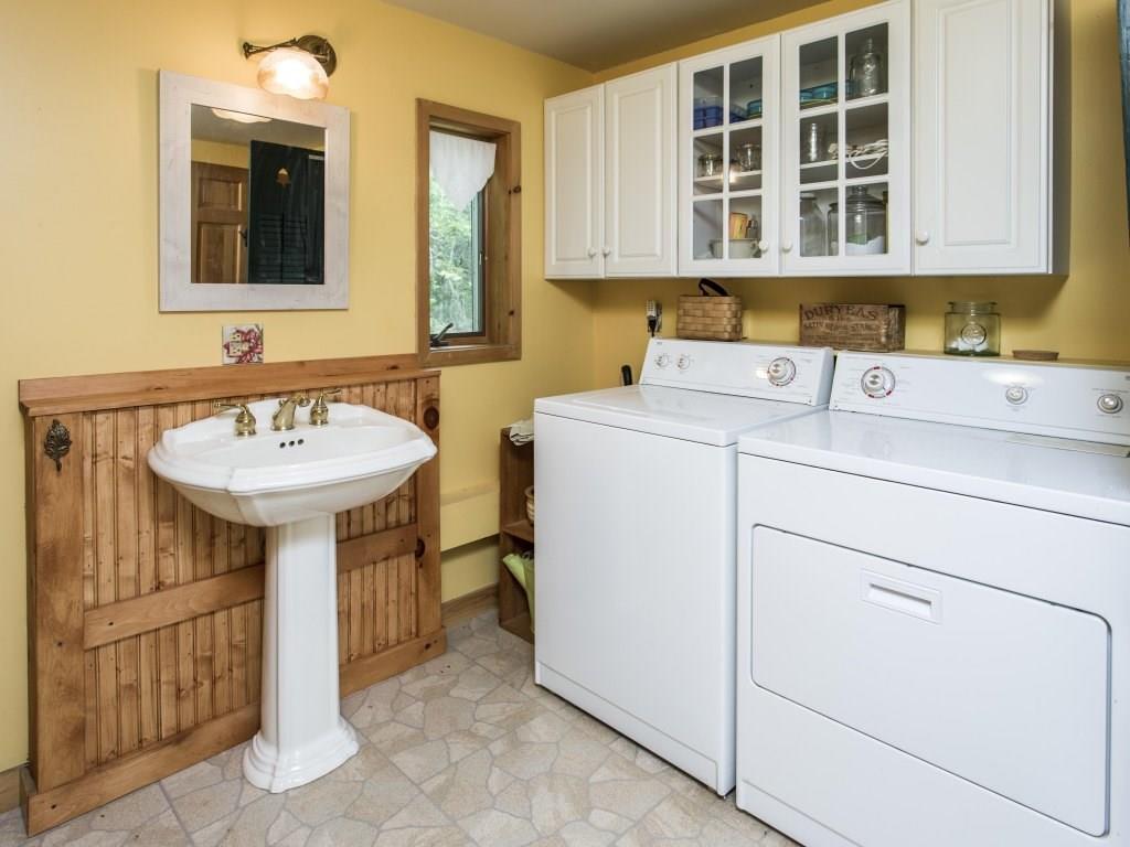 435 West Side Road Boothbay, ME 04571 - Photo 17 of 28 Laundry in First Floor Bathroom