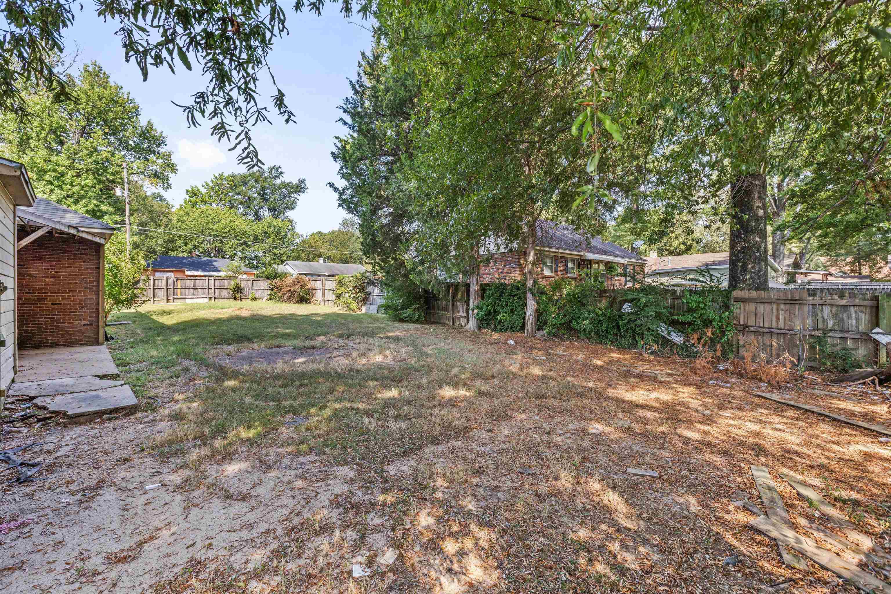 3580 Rhodes Avenue Memphis, TN 38111 - Photo 25 of 26 a view of a yard with plants and trees