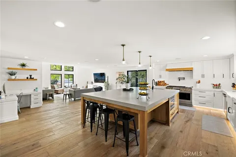 a view of livingroom with furniture and wooden floor