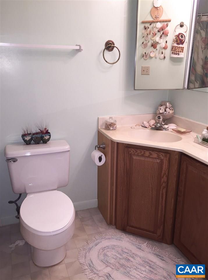 125 Turtle Creek Road, Unit 3 Charlottesville, VA 22901 - Photo 8 of 14 a white toilet sitting next to a bathroom sink