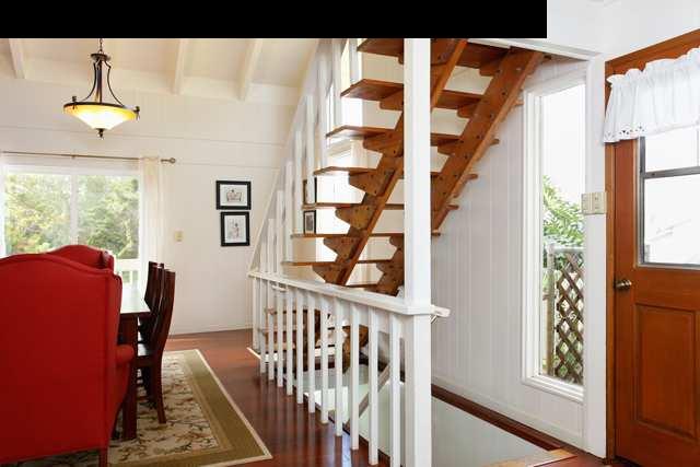223 Ainakula Road Kula, HI 96790 - Photo 12 of 30 a view of a dining room with furniture window and wooden floor