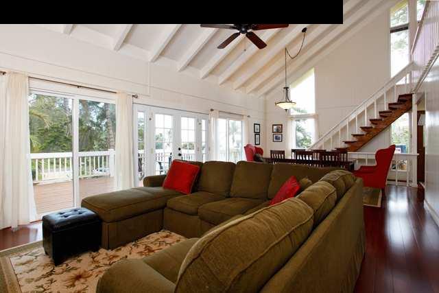 223 Ainakula Road Kula, HI 96790 - Photo 6 of 30 a living room with furniture and a large window