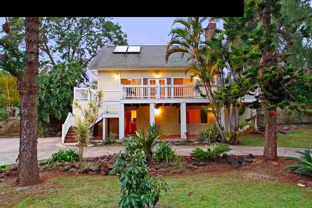 223 Ainakula Road Kula, HI 96790 - Photo 10 of 30 a front view of a house with a yard