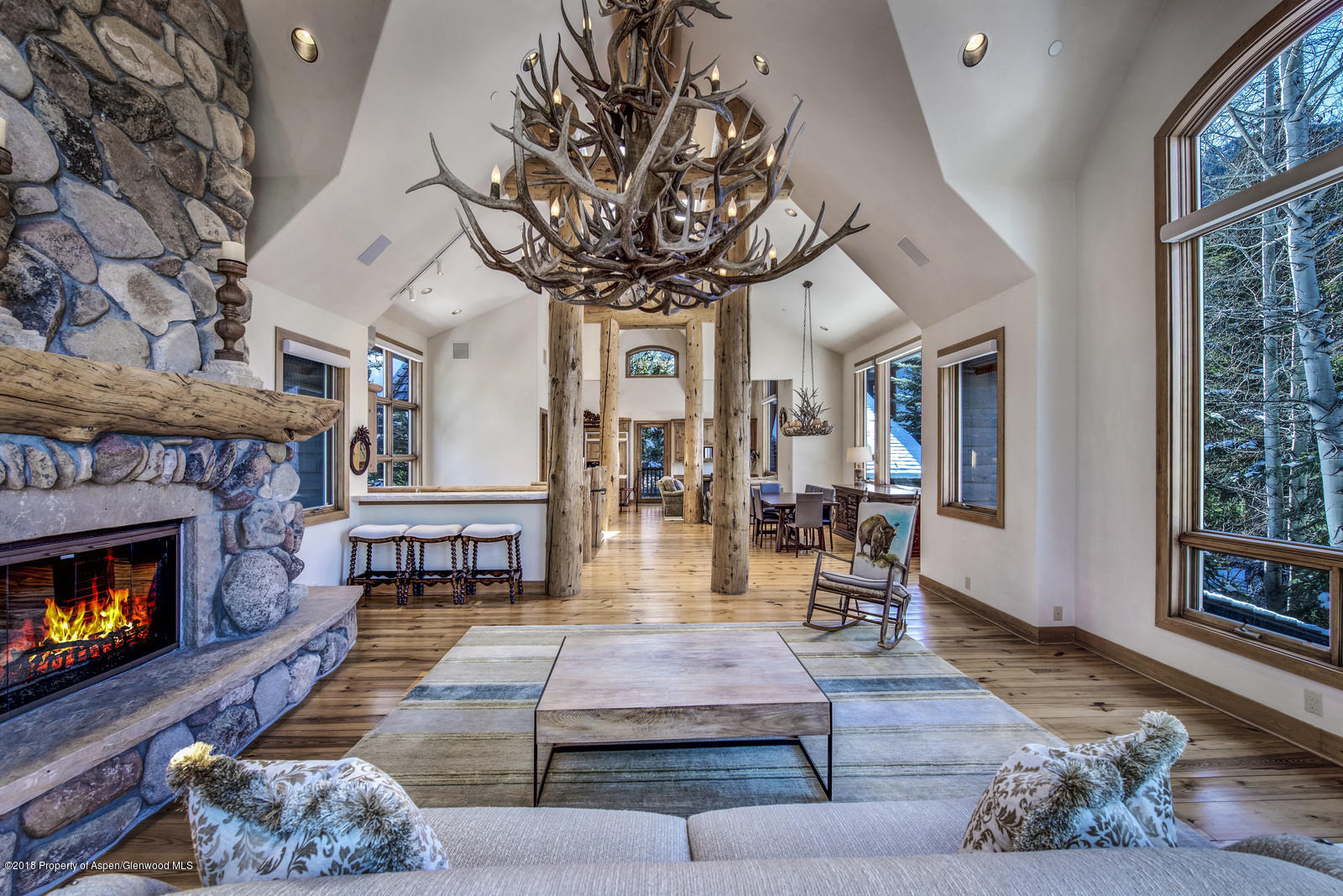 1395 Riverside Drive Aspen, CO 81611 - Photo 1 of 27 Living, dining, kitchen