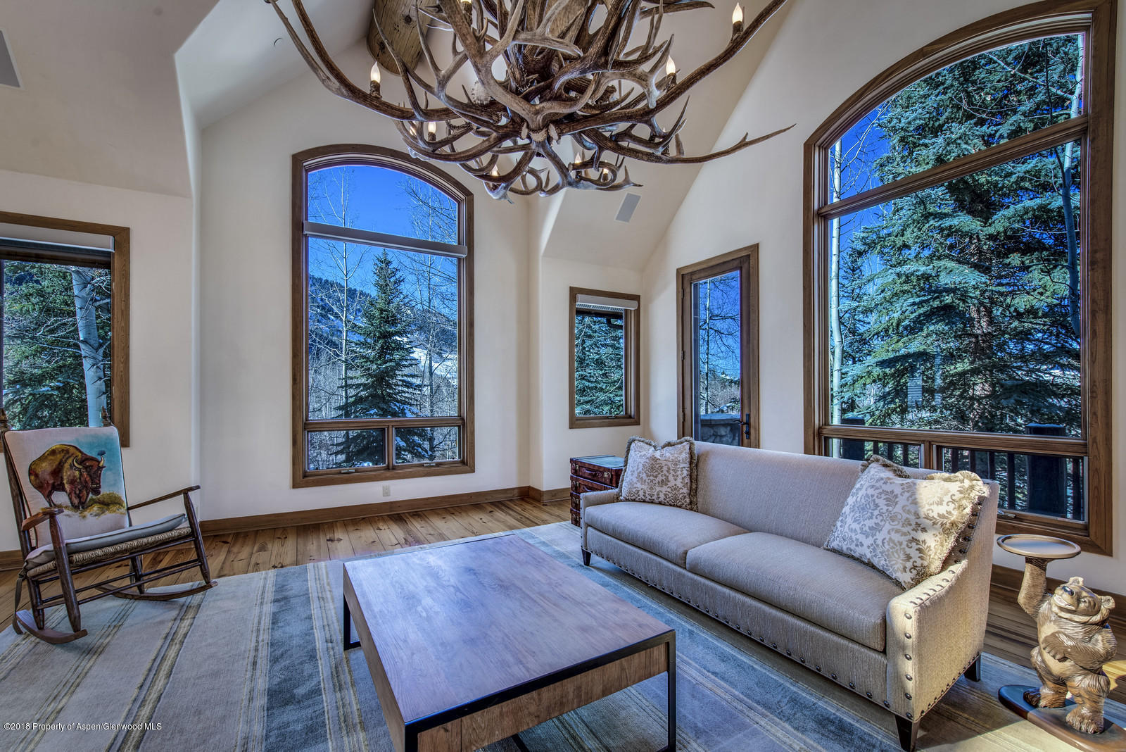 1395 Riverside Drive Aspen, CO 81611 - Photo 2 of 27 Best Living Room with View