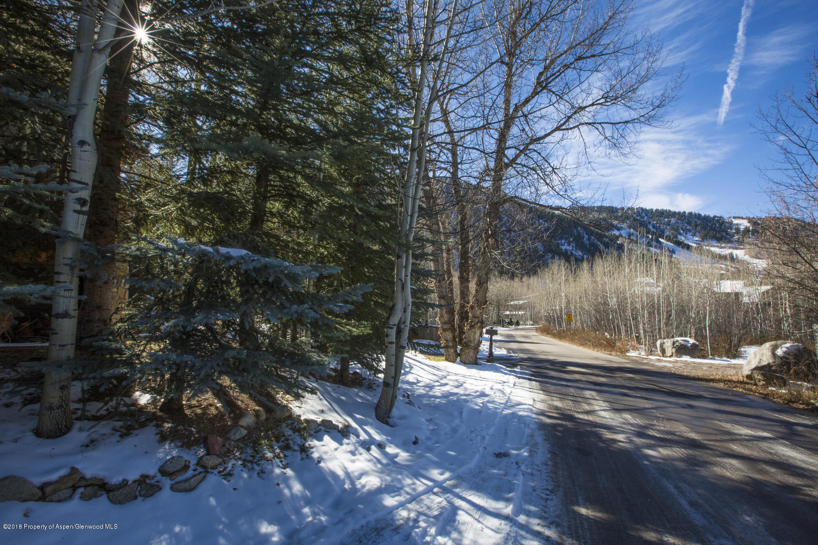 1395 Riverside Drive Aspen, CO 81611 - Photo 27 of 27 Street & Aspen Mtn View