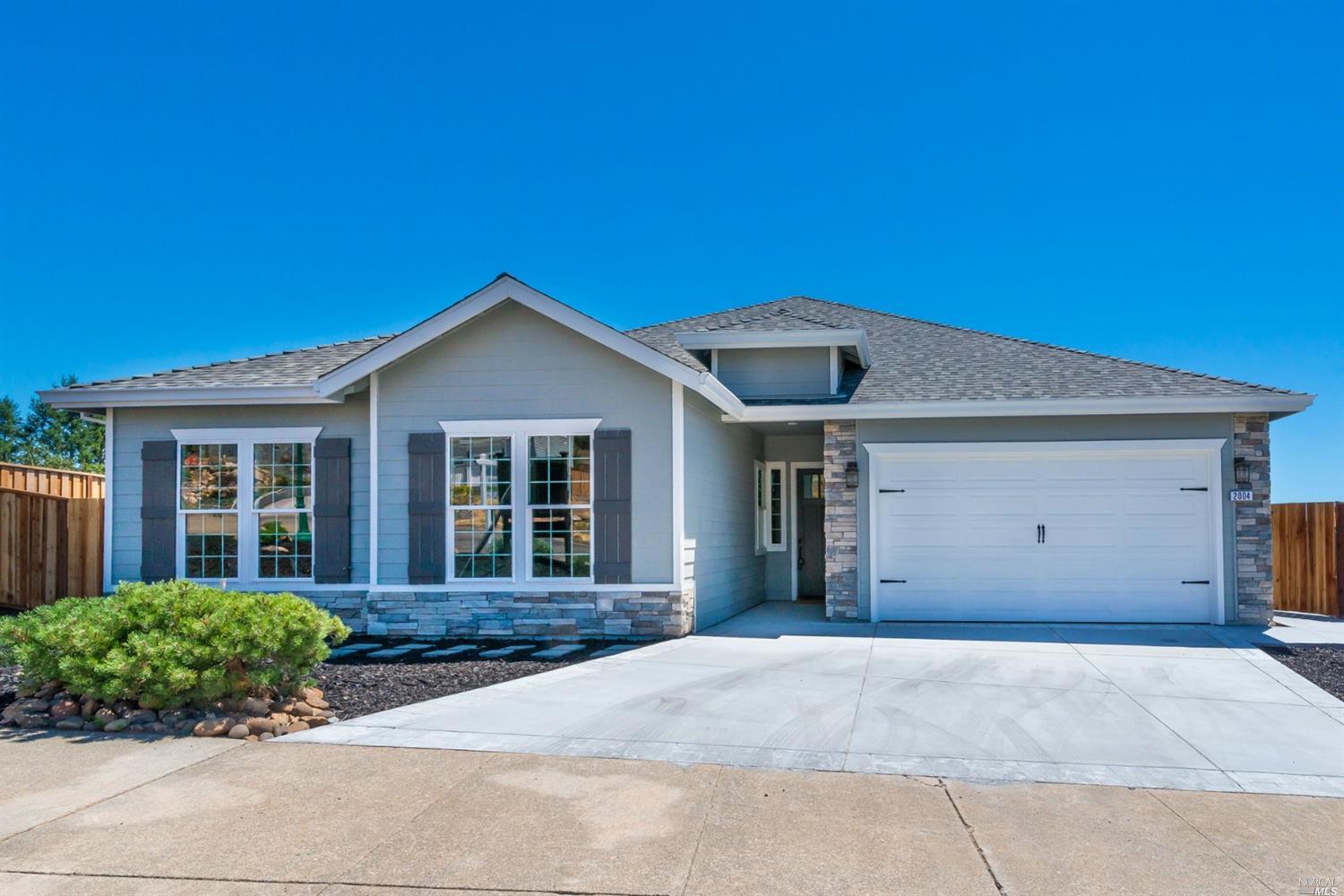 2004 Bracken Court Santa Rosa, CA 95403 - Photo 1 of 1 a front view of a house with a yard