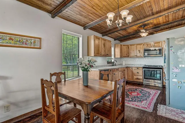 a view of a house with garden