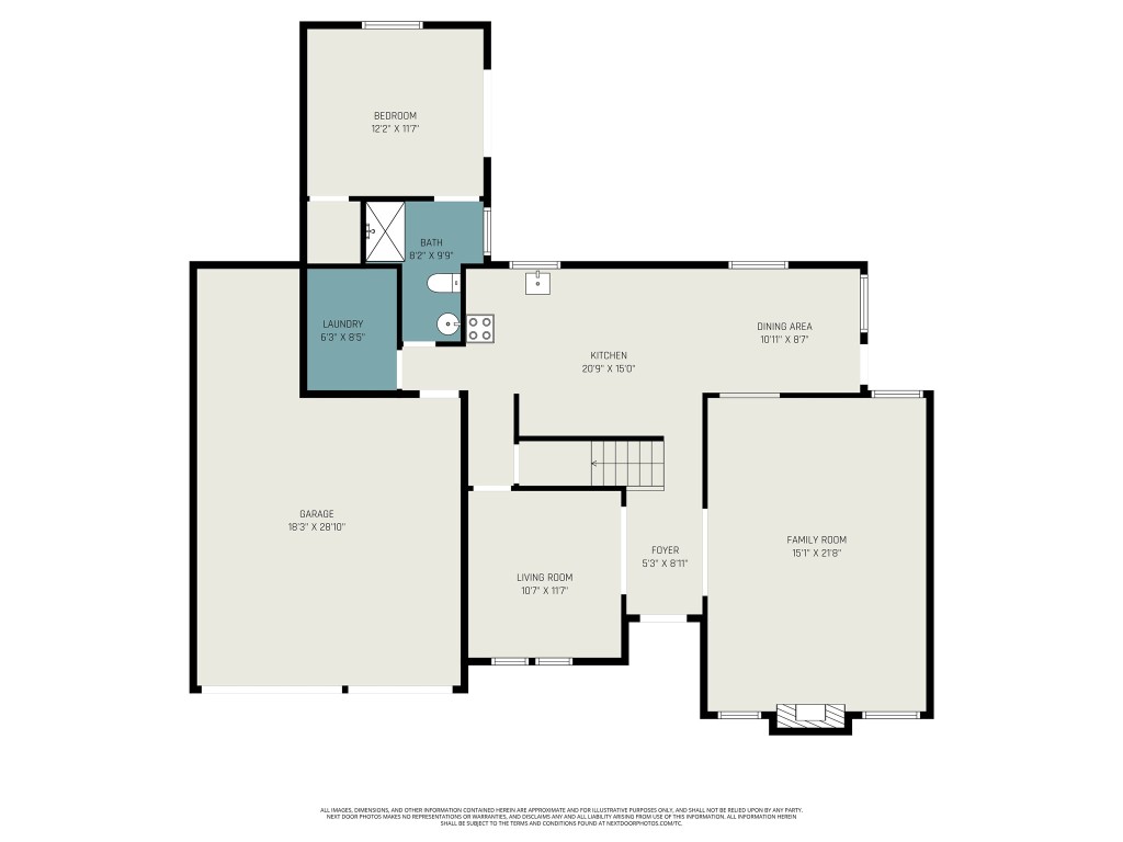 4306 Stallion Brook Lane Spring, TX 77388 - Photo 35 of 36 First floor floo rplan