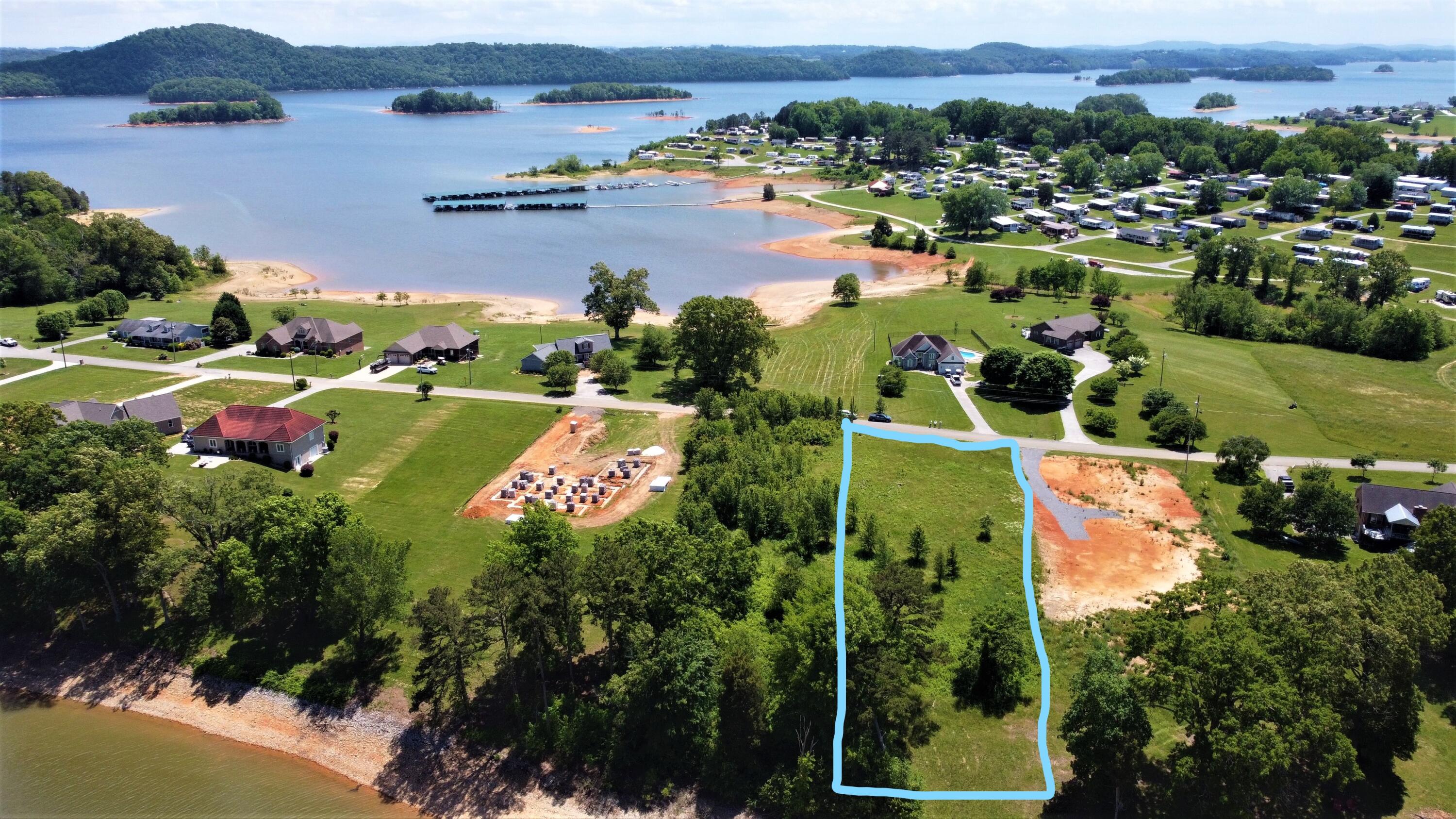 Lot 9-a Peninsula Point, Unit 9A & 9B Rutledge, TN 37861 - Photo 1 of 26 Peninsula Lot Areial View front_LI