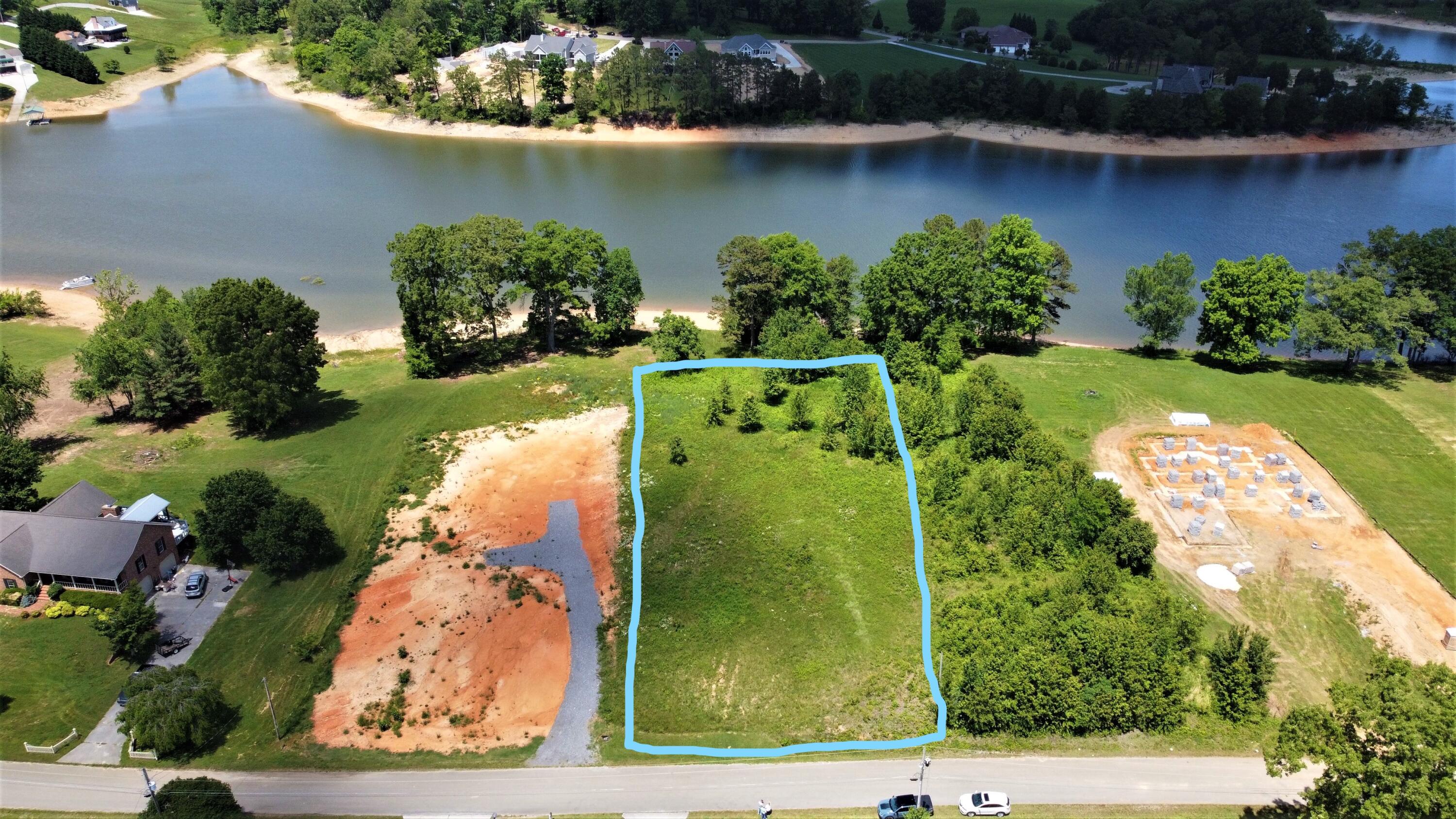 Lot 9-a Peninsula Point, Unit 9A & 9B Rutledge, TN 37861 - Photo 3 of 26 Peninsula Lot Areial BEST of Back_LI