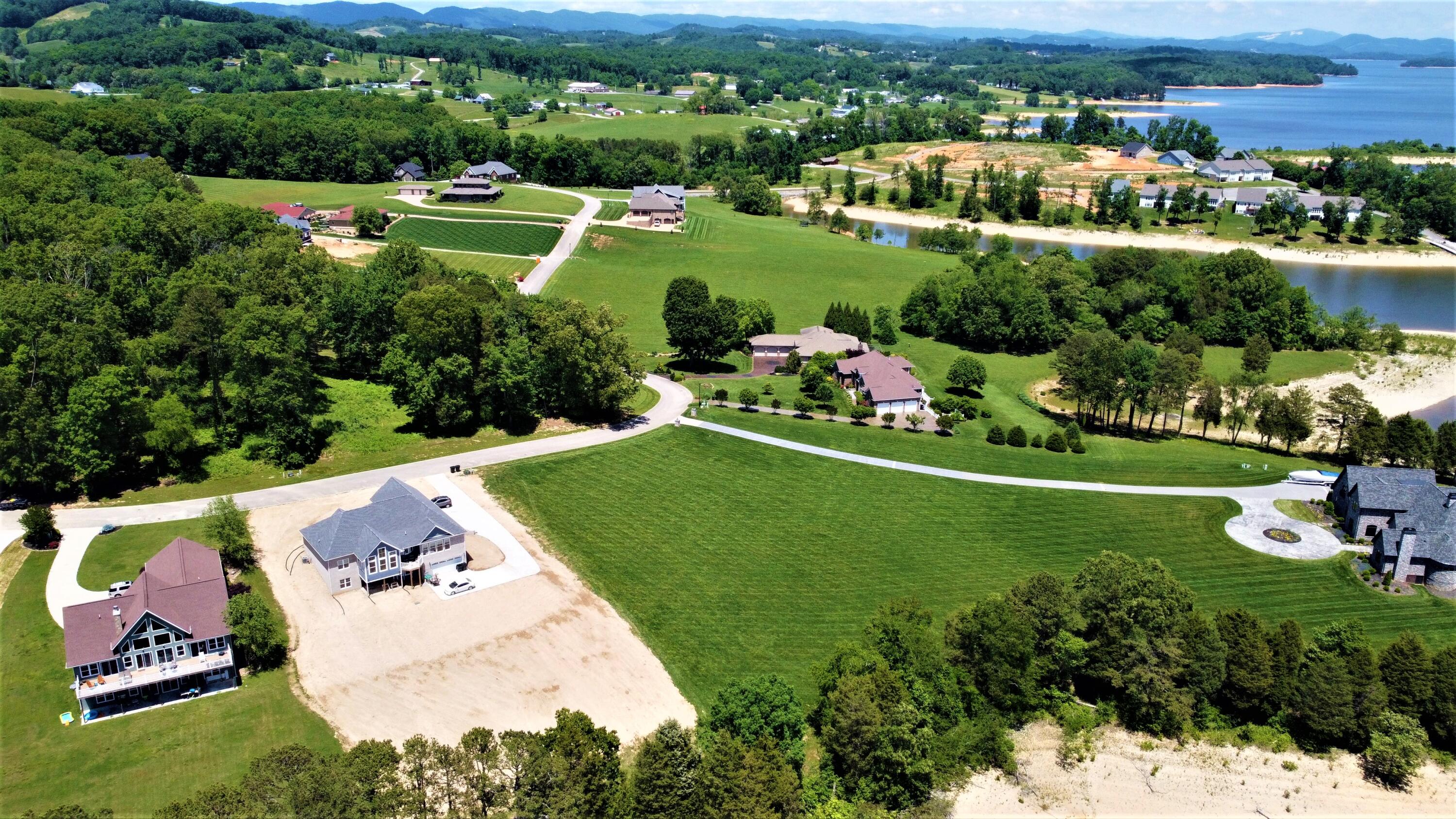 Lot 9-a Peninsula Point, Unit 9A & 9B Rutledge, TN 37861 - Photo 6 of 26 Peninsula Lot Areial View Across Lake
