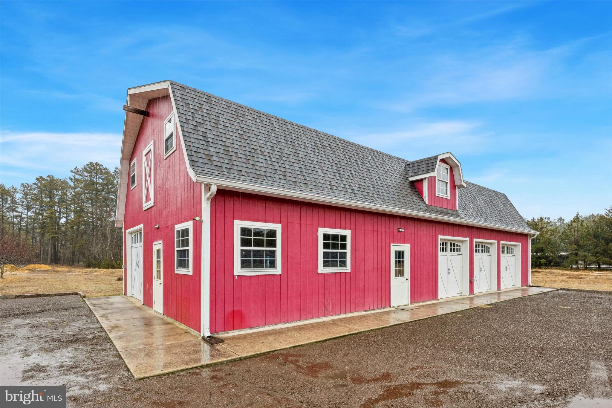883 Atsion Road Shamong, NJ 08088 - Photo 40 of 42 Charming pink barn with modern appeal.