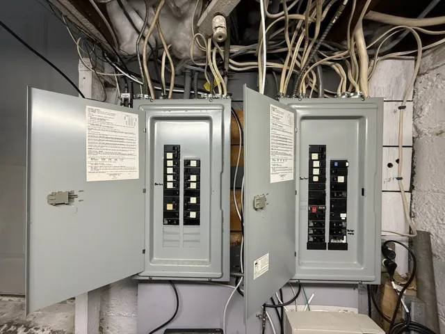 a view of a fireplace in a kitchen