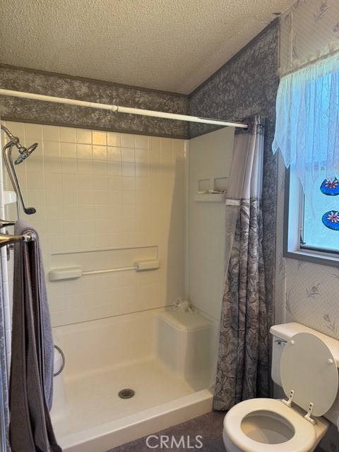 2500 North Highway 59, Unit 270 Merced, CA 95348 - Photo 9 of 14 a bathroom with a shower a toilet and a sink