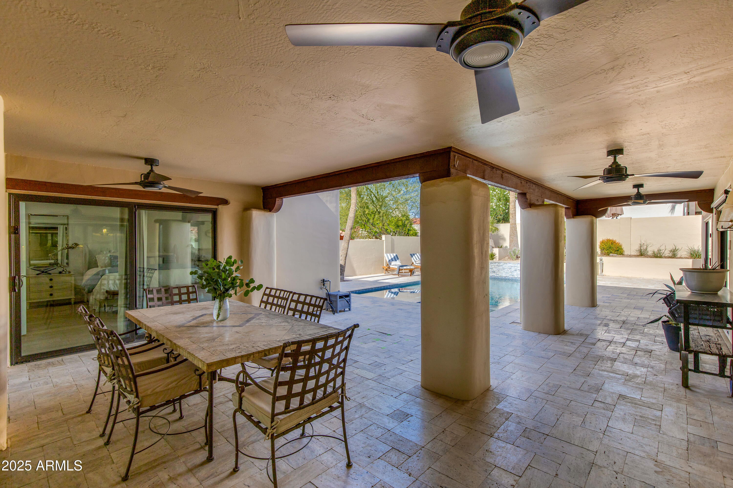 3116 East Rose Lane Phoenix, AZ 85016 - Photo 19 of 24 a view of a dining room with furniture window and outside view
