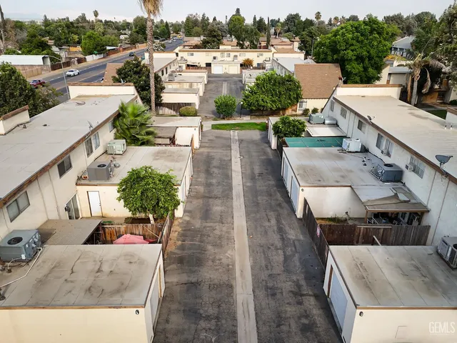 a view of a house with a patio
