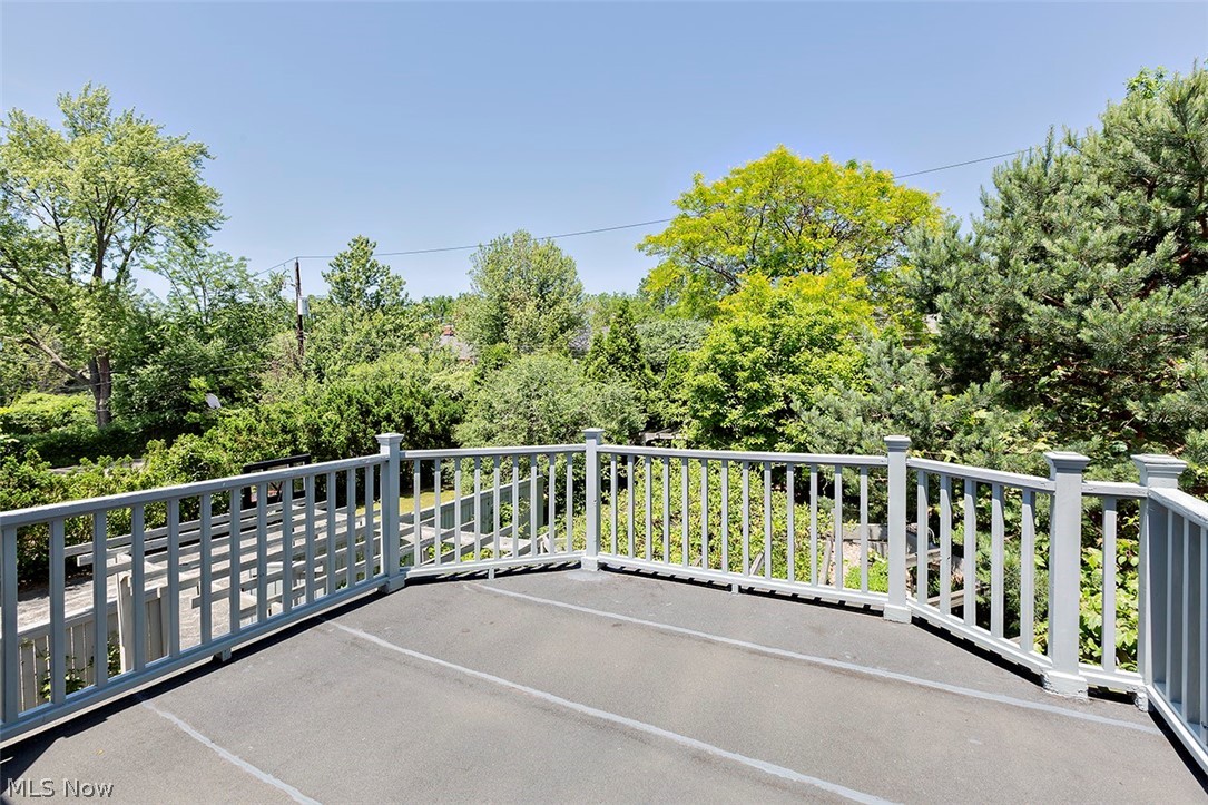 22025 Rye Road Beachwood, OH 44122 - Photo 30 of 34 second floor balcony off one of the bedrooms.