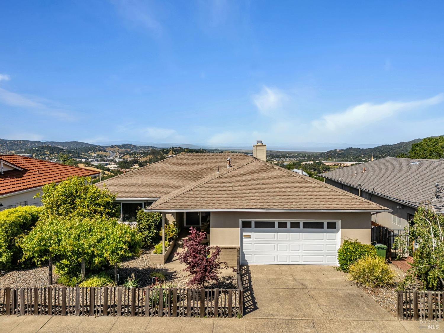 122 Ridgewood Drive San Rafael, CA 94901 - Photo 1 of 1 an aerial view of a house