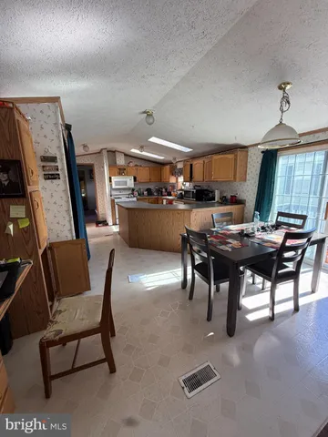 a room with furniture