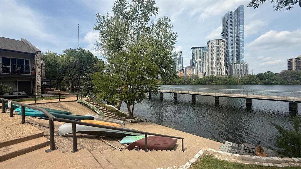 500 East Riverside Drive, Unit 132 Austin, TX 78704 - Photo 24 of 31 a view of a terrace with chairs