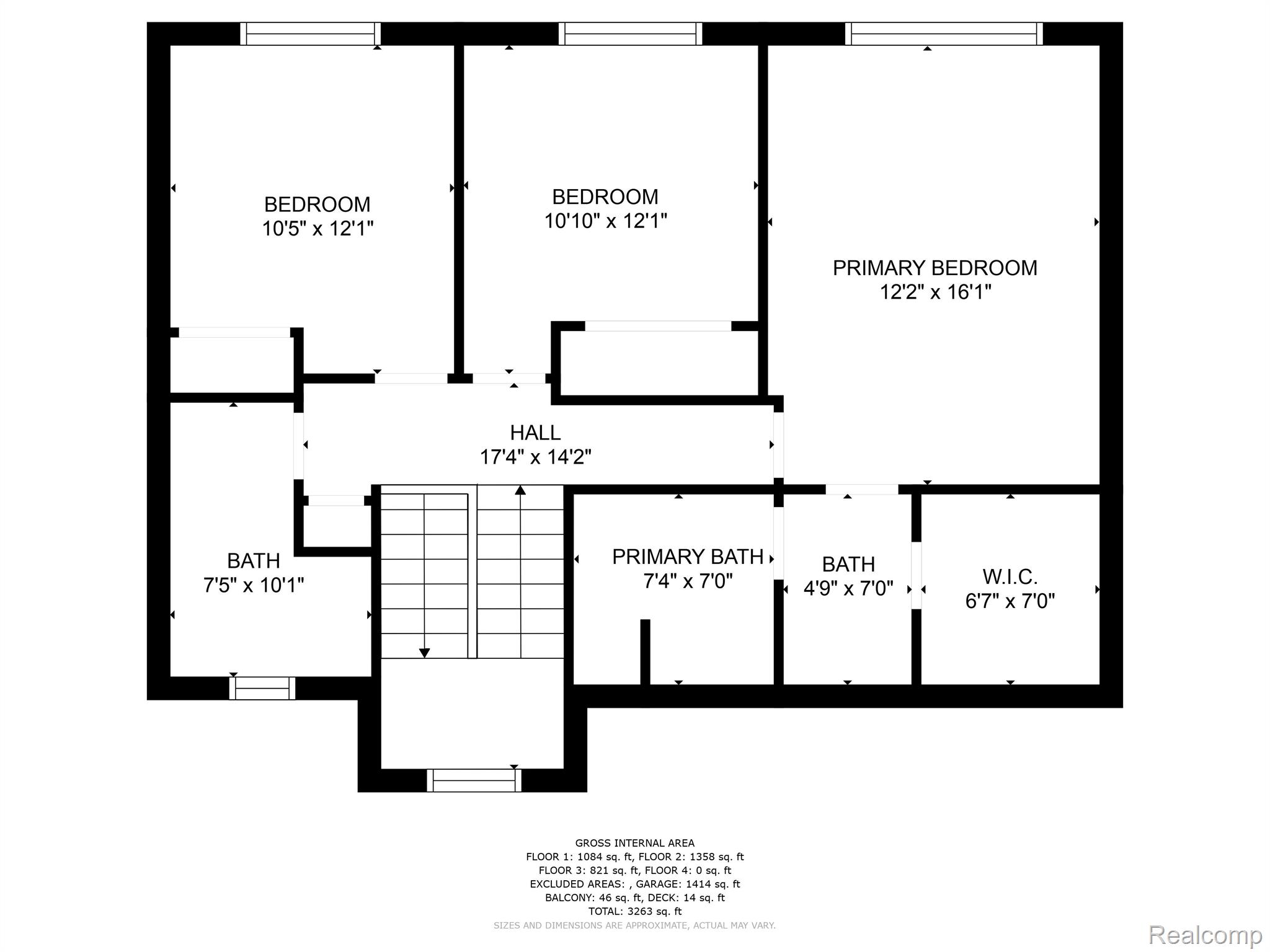 21975 Garfield Road Northville, MI 48167 - Photo 60 of 60 2nd Floor - Floor Plan