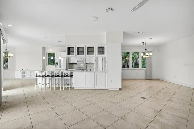 a view of a livingroom with furniture