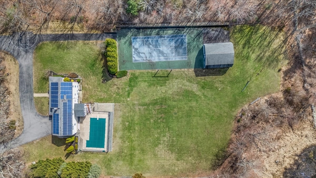 270 Salem Road Dracut, MA 01826 - Photo 31 of 42 a backyard of a house with lots of green space