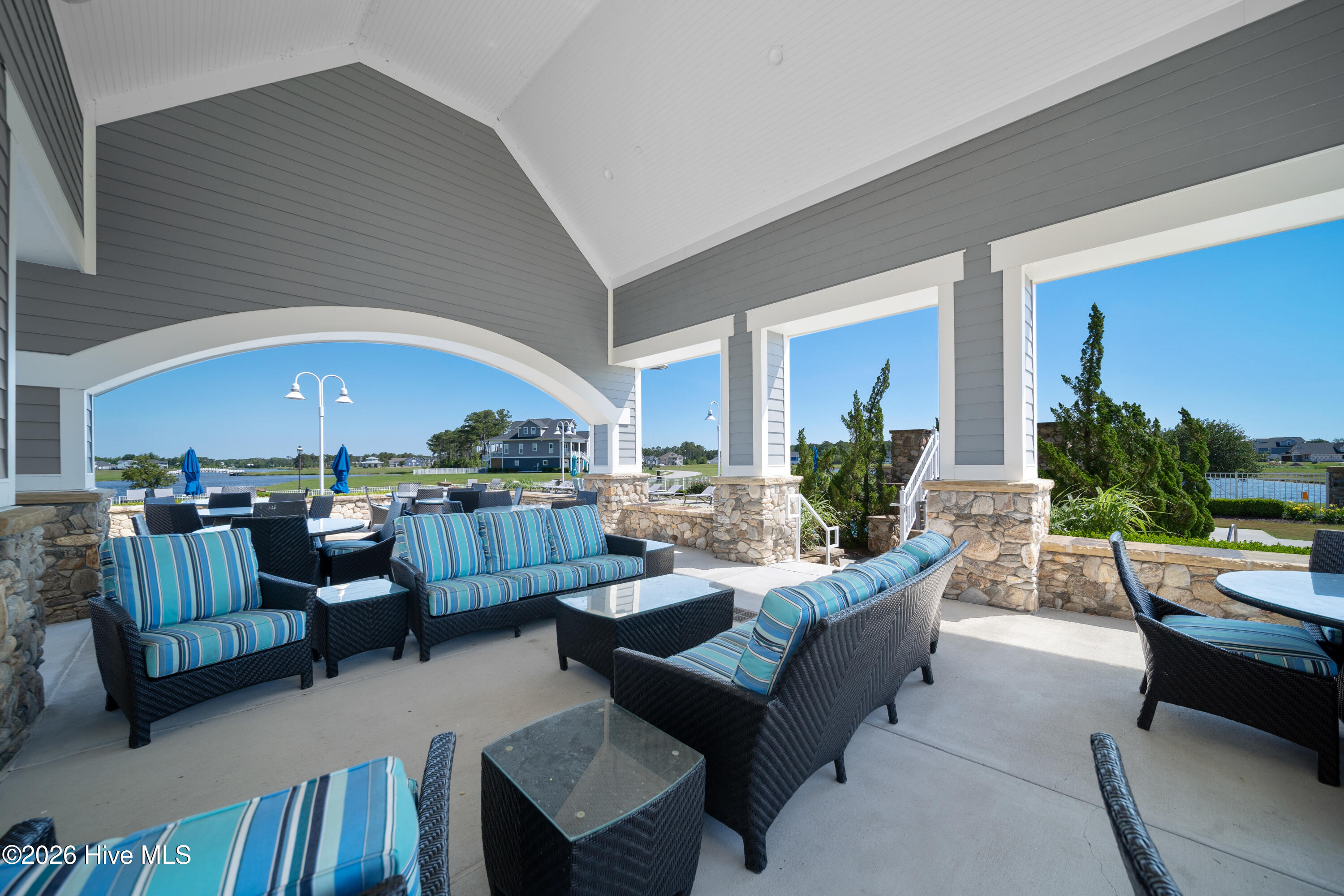 460 Summerhouse Drive Holly Ridge, NC 28445 - Photo 51 of 75 shaded lounge area