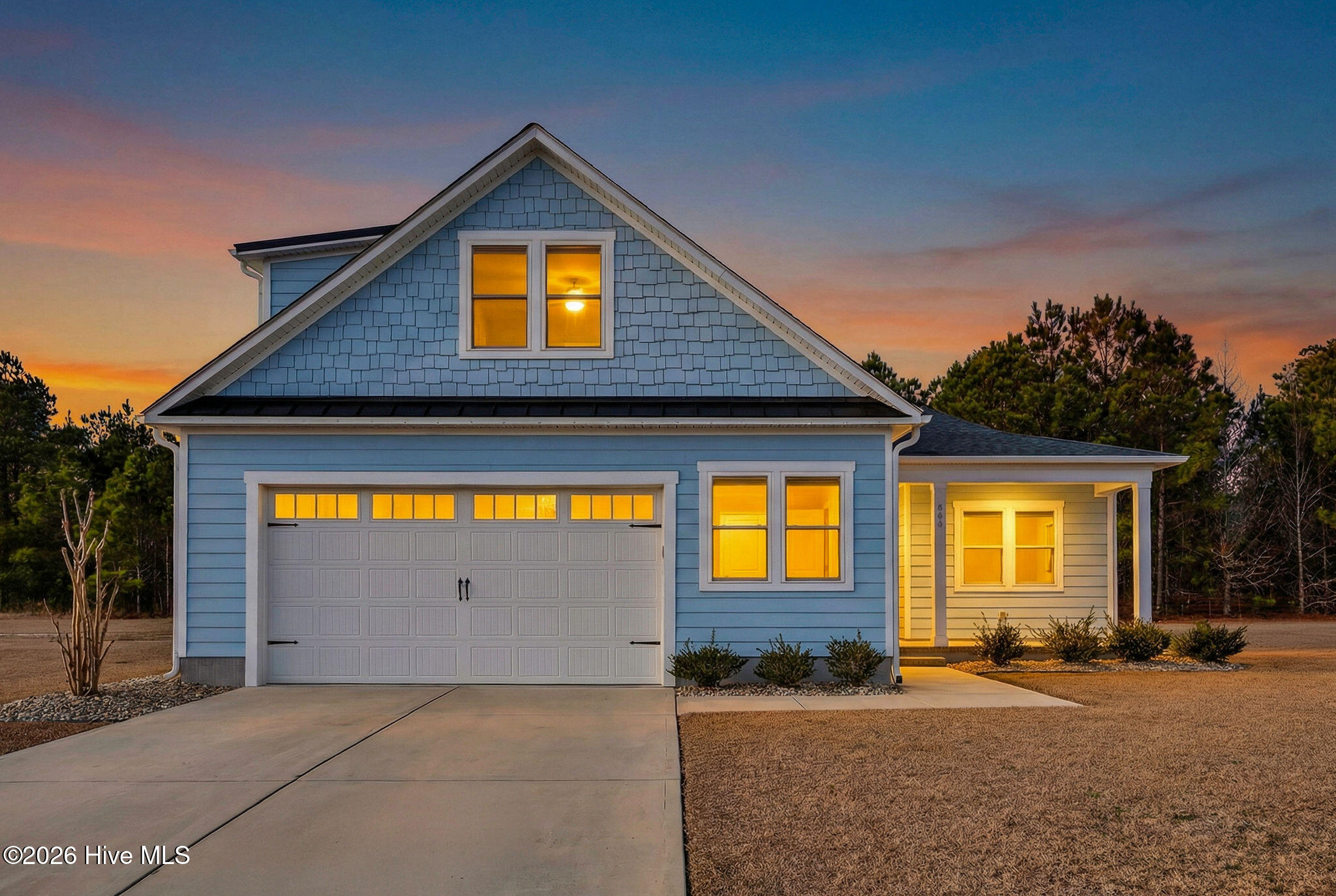 460 Summerhouse Drive Holly Ridge, NC 28445 - Photo 75 of 75 460SummerhouseDrive-2_Dusk