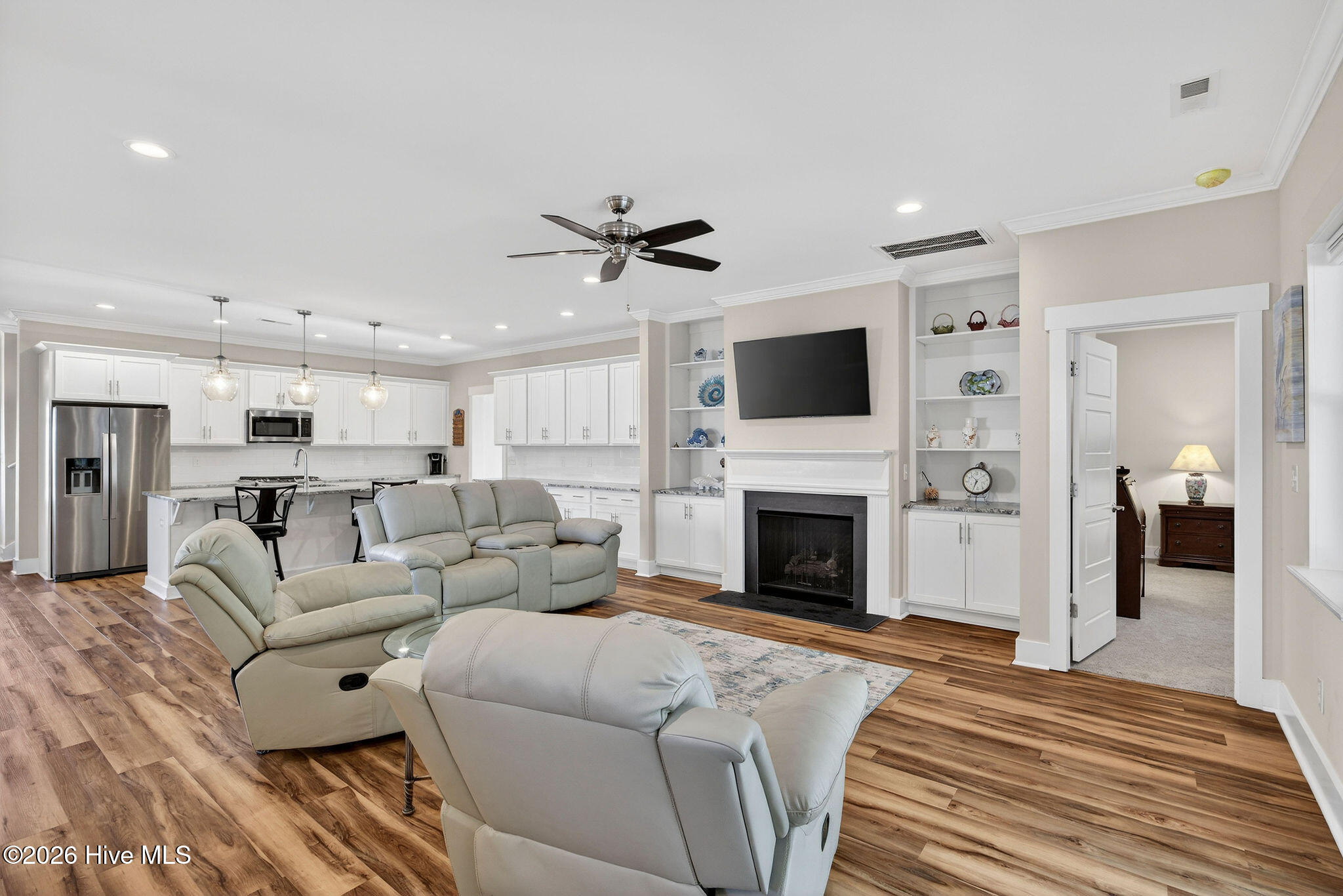 460 Summerhouse Drive Holly Ridge, NC 28445 - Photo 8 of 75 open kitchen and living area