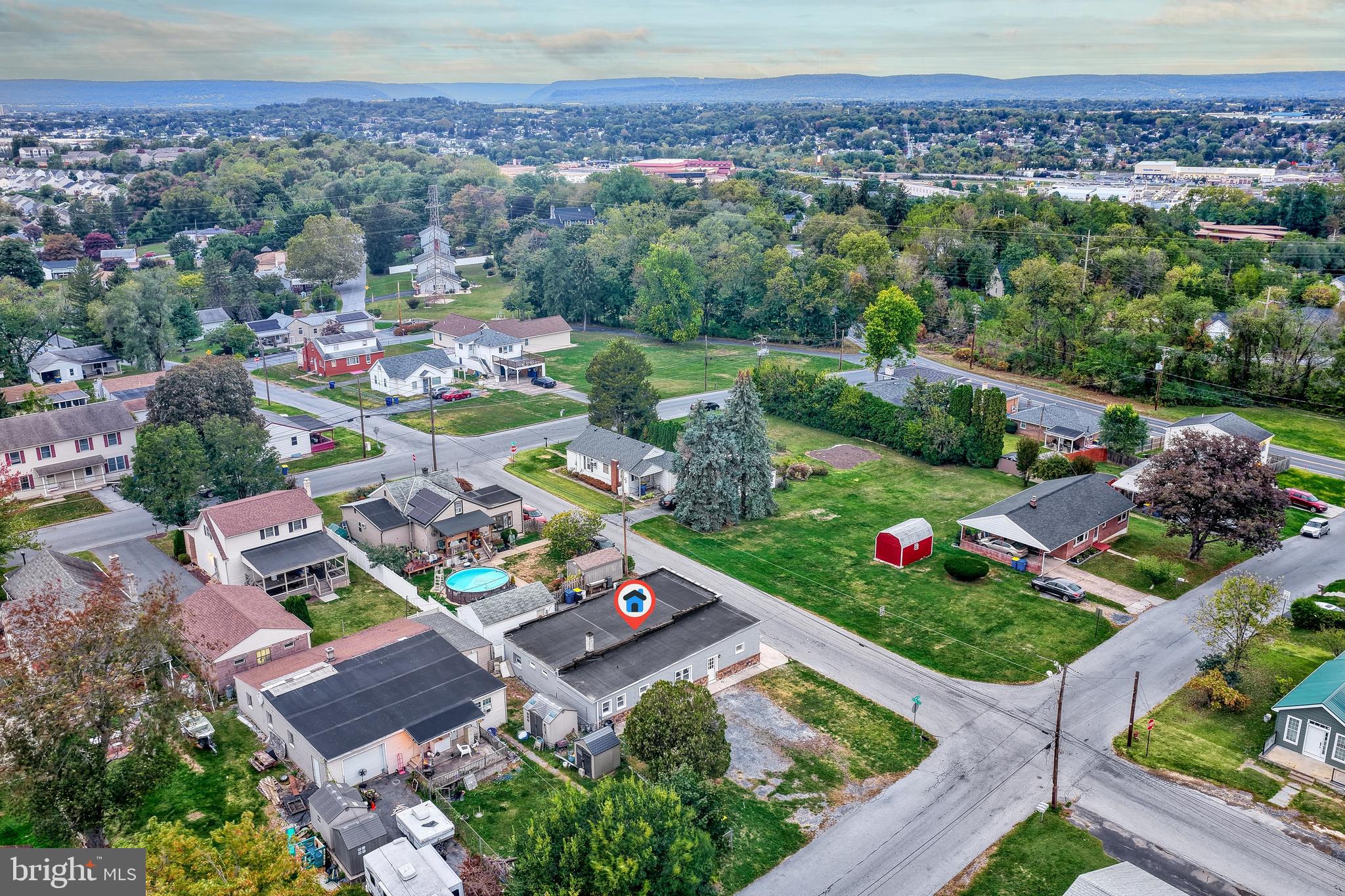 301 State Street Steelton, PA 17113 - Photo 42 of 44 an aerial view of a house with a garden