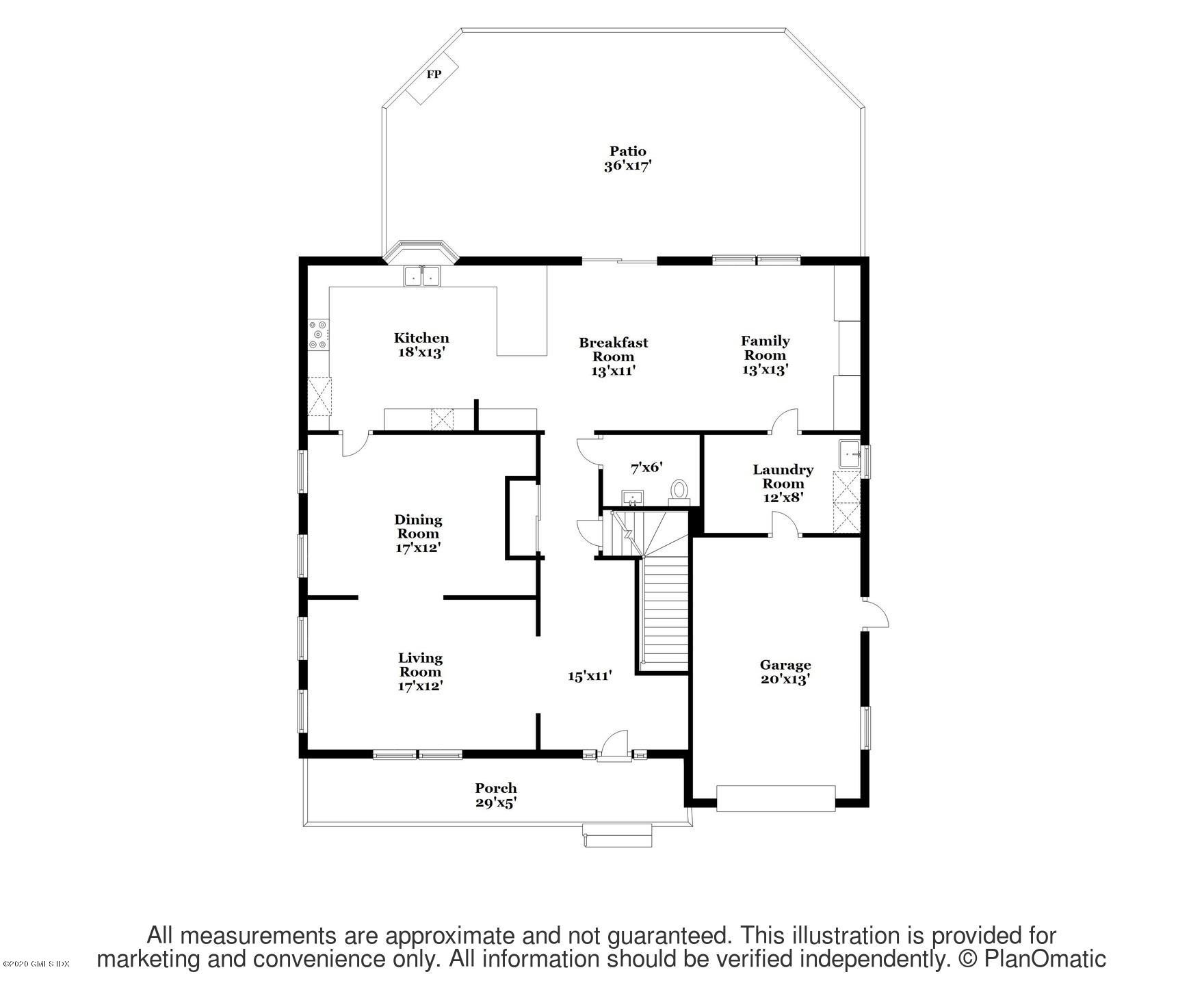 40 Riverside Lane Riverside, CT 06878 - Photo 43 of 45 a picture of floor plan