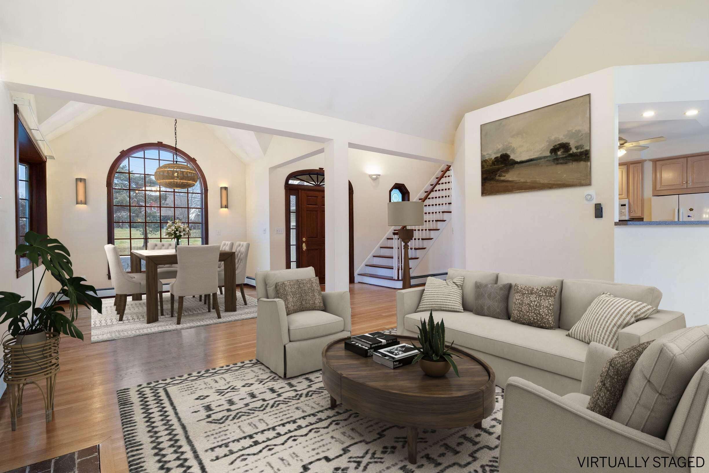 1 River Farm Road York, ME 03909 - Photo 10 of 42 Living Room & Dining Room