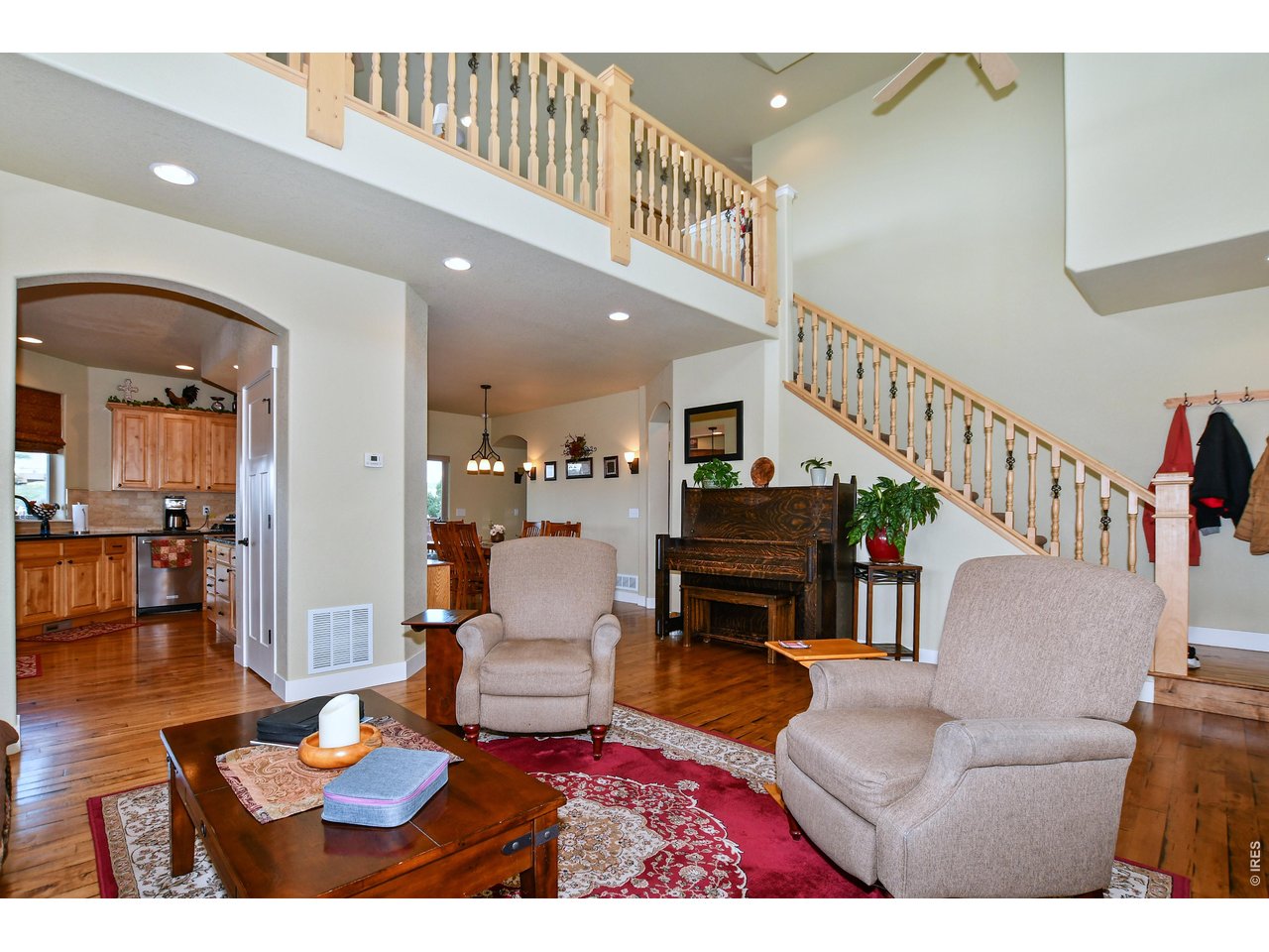 6201 West 13th St Road Greeley, CO 80634 - Photo 12 of 50 Custom Railing and Ballisters on staircase