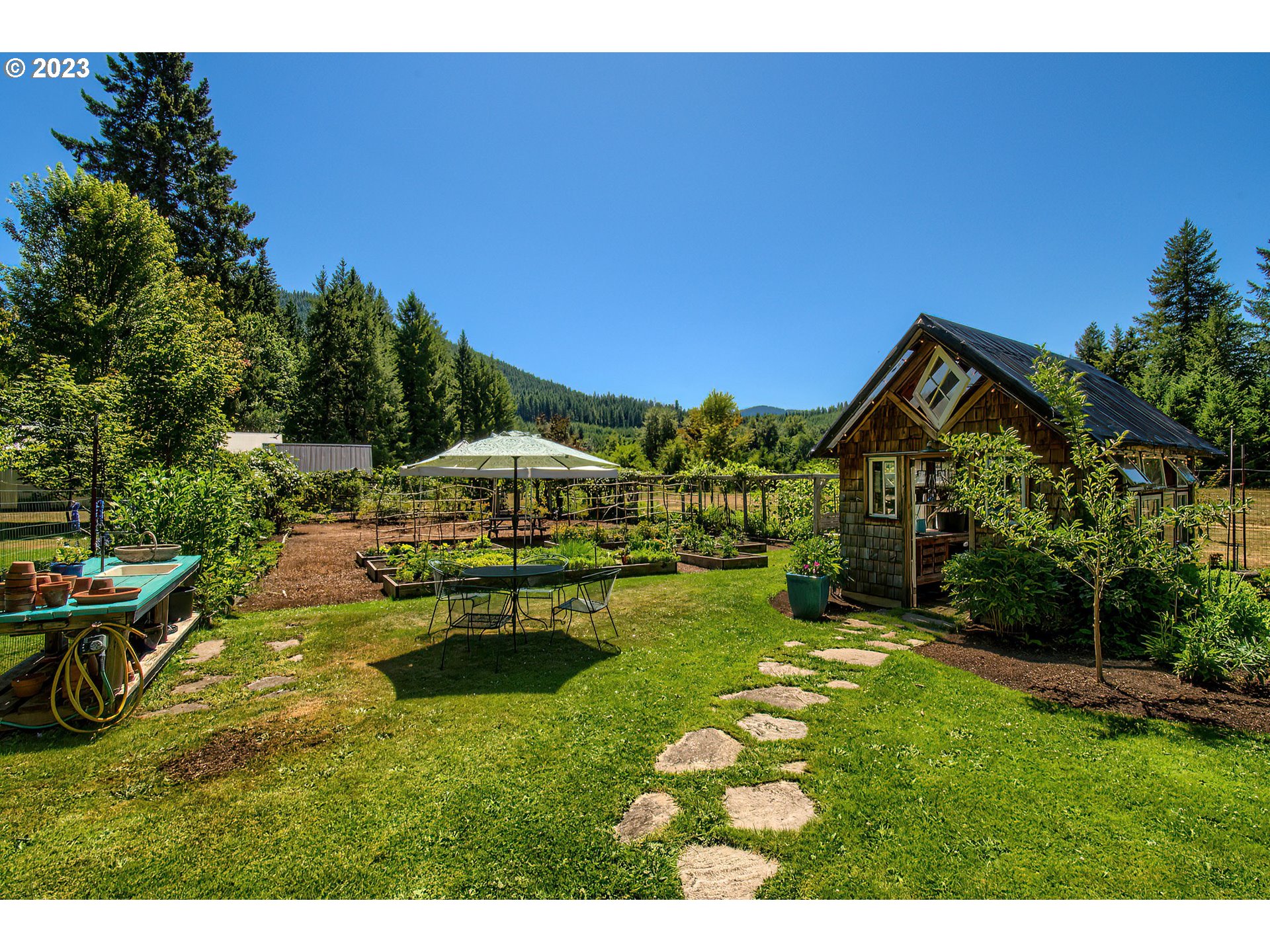141 Cannavinna Road Carson, WA 98610 - Photo 30 of 48 Garden