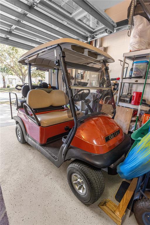 9250 Southwest 96th Court Road Ocala, FL 34481 - Photo 45 of 46 a car parked in a garage