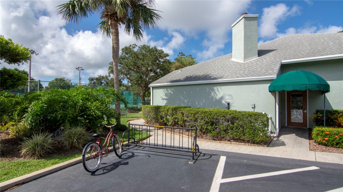 9632 Riverside Drive, Unit 2 Sebastian, FL 32958 - Photo 20 of 29 a house view with a garden space