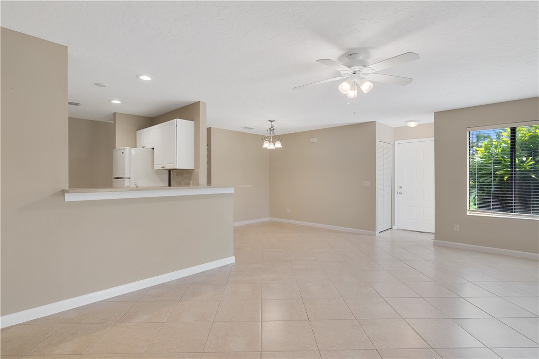 9632 Riverside Drive, Unit 2 Sebastian, FL 32958 - Photo 9 of 29 a view of a kitchen with a sink and a window