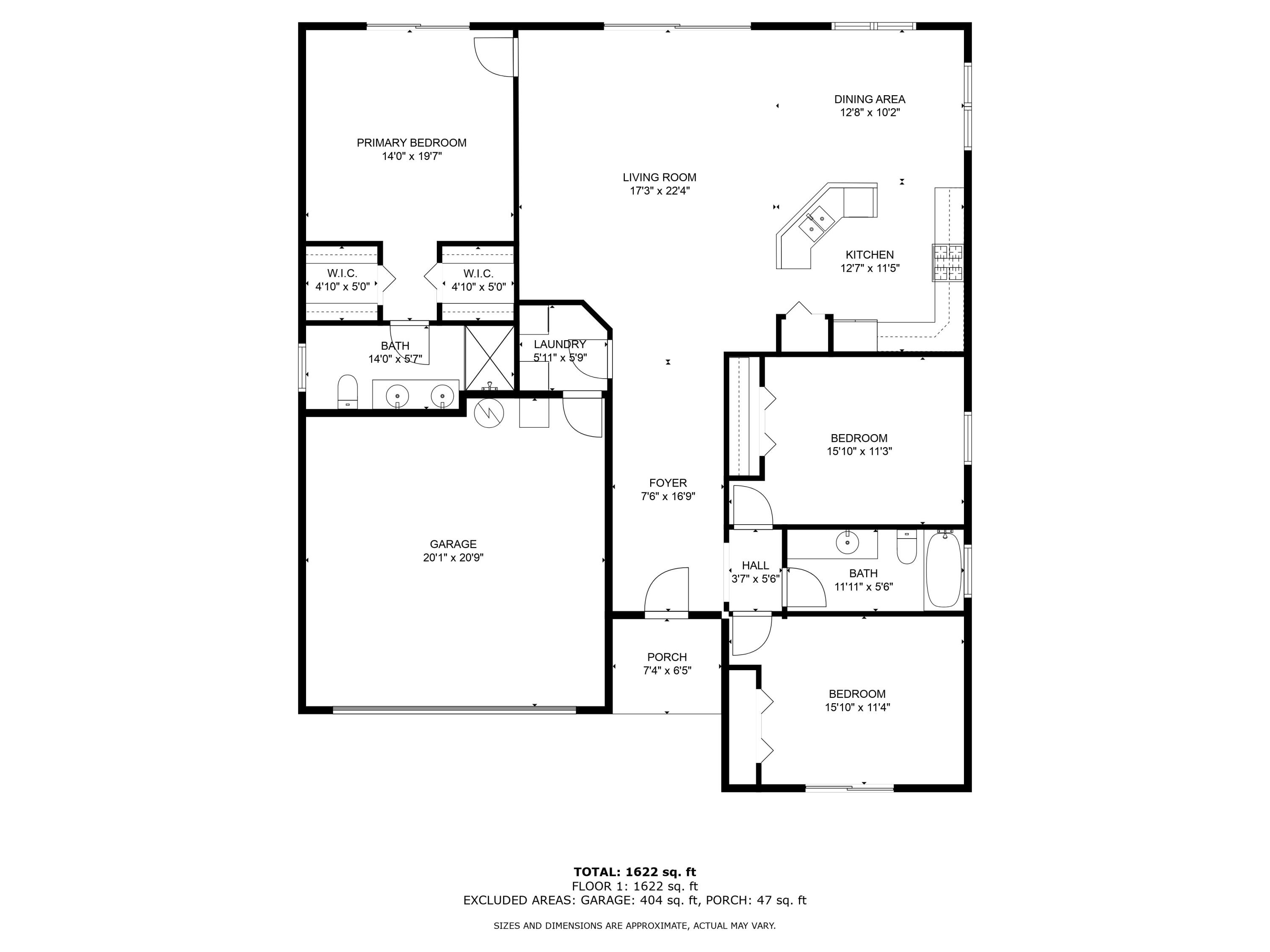 236 Malibu Circle Greenacres, FL 33413 - Photo 51 of 51 Floor Plan