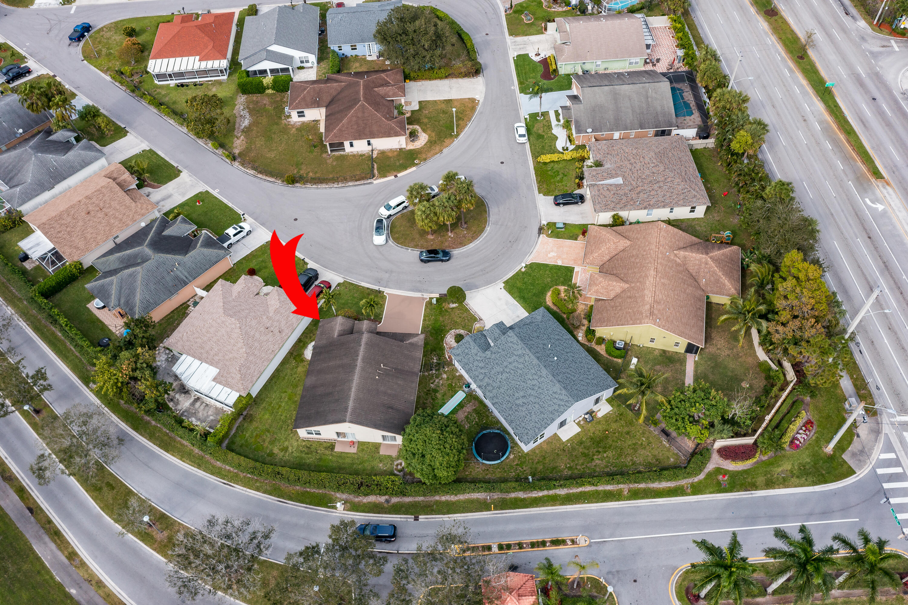 236 Malibu Circle Greenacres, FL 33413 - Photo 43 of 51 Aerial