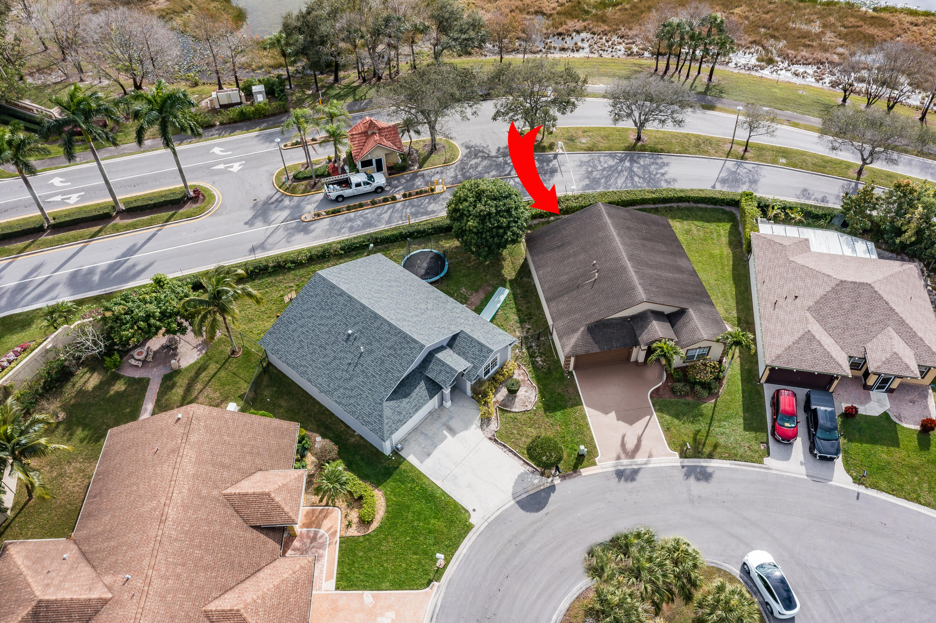 236 Malibu Circle Greenacres, FL 33413 - Photo 45 of 51 Aerial