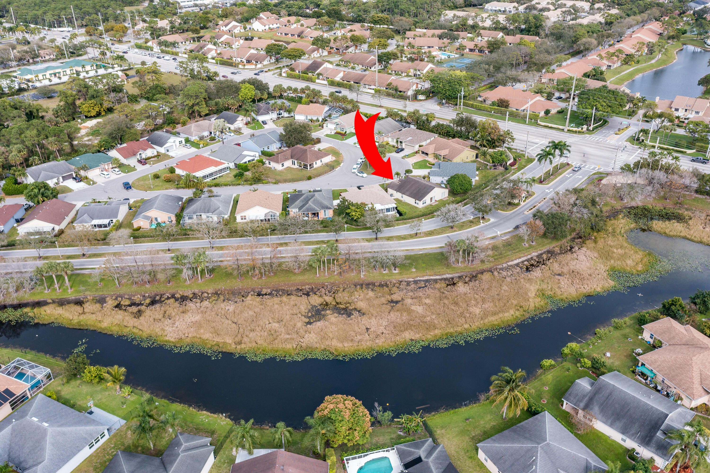 236 Malibu Circle Greenacres, FL 33413 - Photo 47 of 51 Aerial