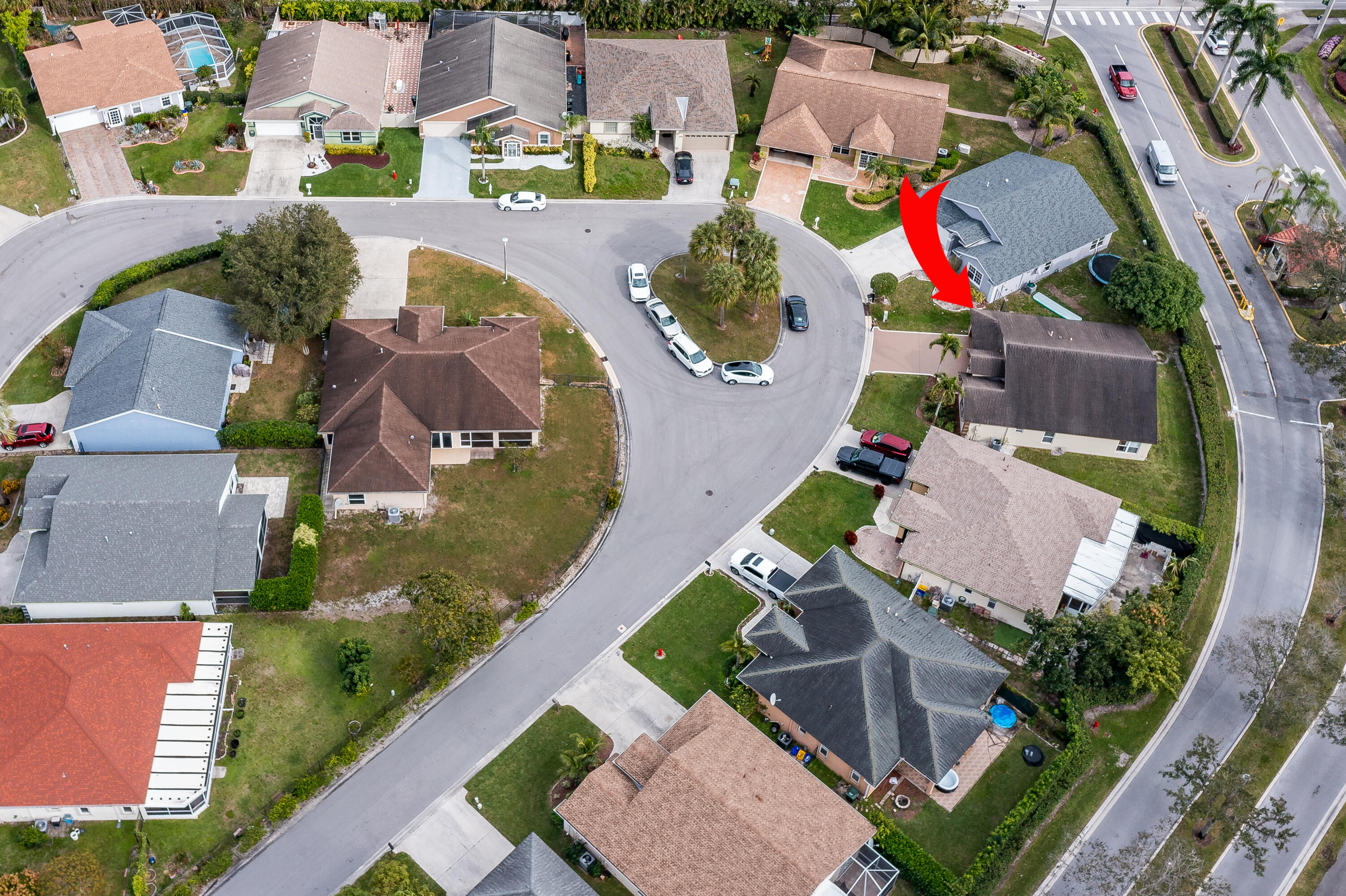 236 Malibu Circle Greenacres, FL 33413 - Photo 49 of 51 Aerial