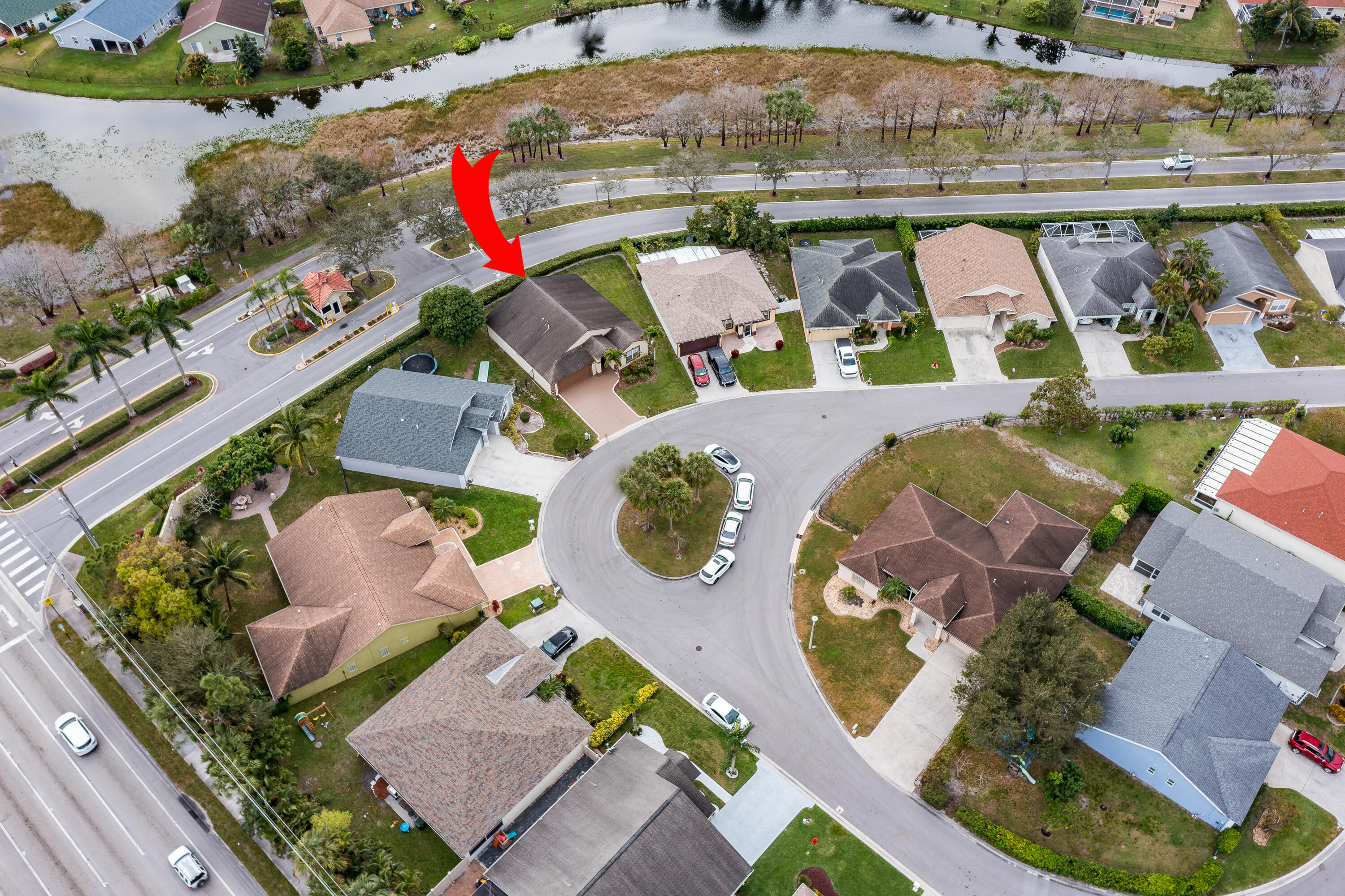 236 Malibu Circle Greenacres, FL 33413 - Photo 4 of 51 Aerial