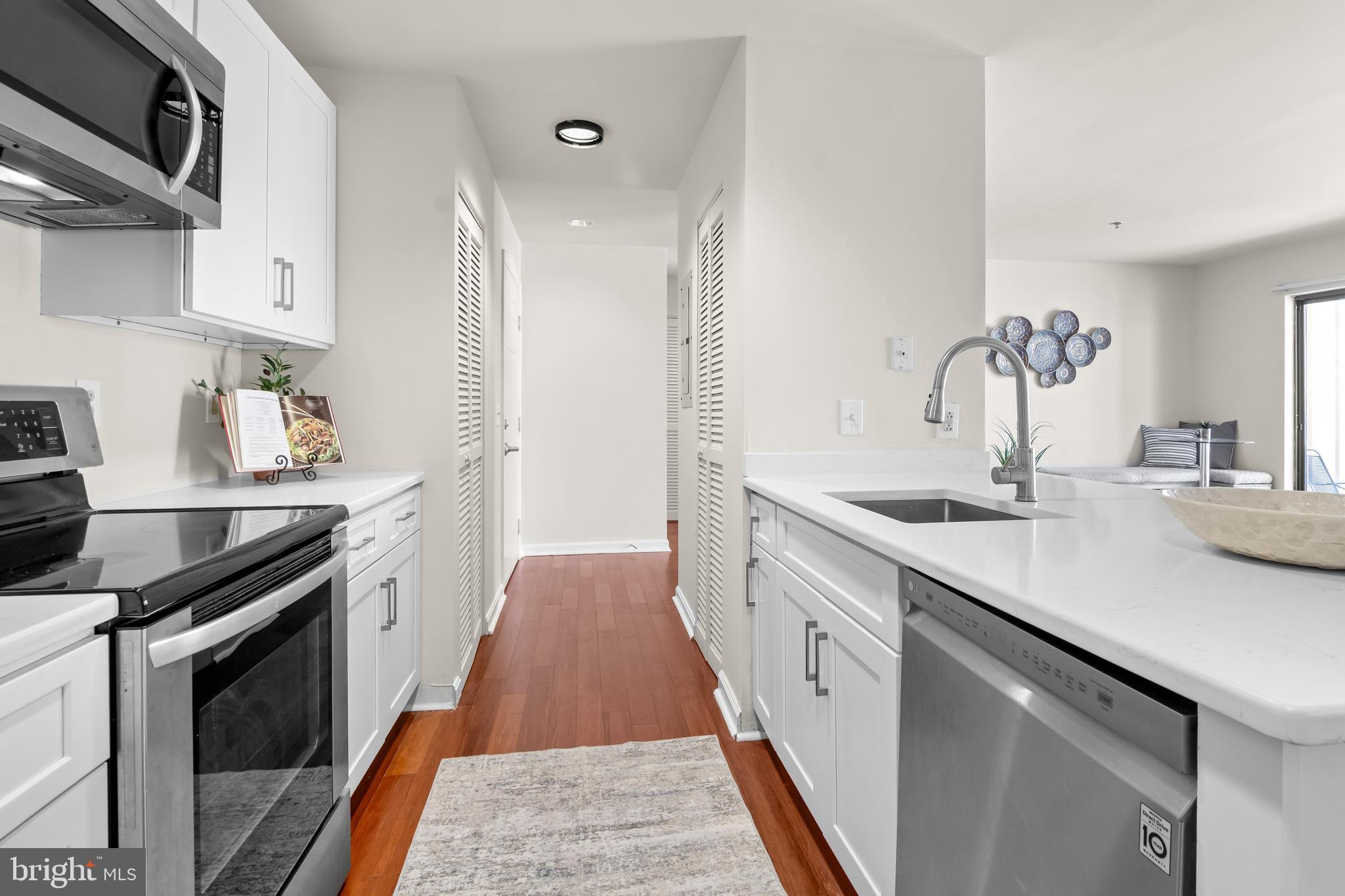 2702 Lighthouse Point East, Unit 631 Baltimore, MD 21224 - Photo 9 of 41 galley kitchen