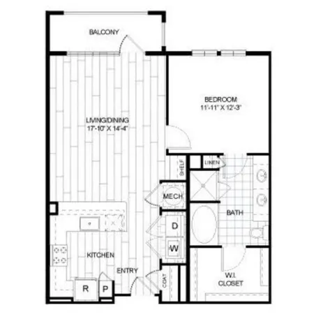 a picture of a floor plan